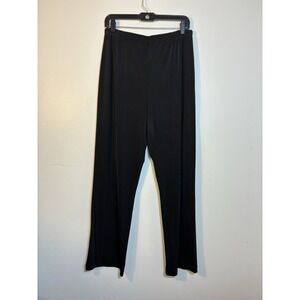 Chico's addiction Pull On Pants Sz 3(US XL) Black Slinky Wrinkle Resistance